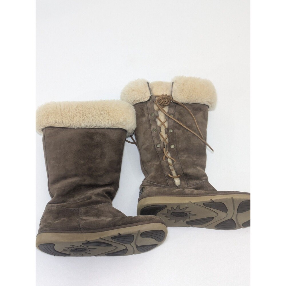 UGG Australia Women's‎ Upside Snow Boots, Brown, 7